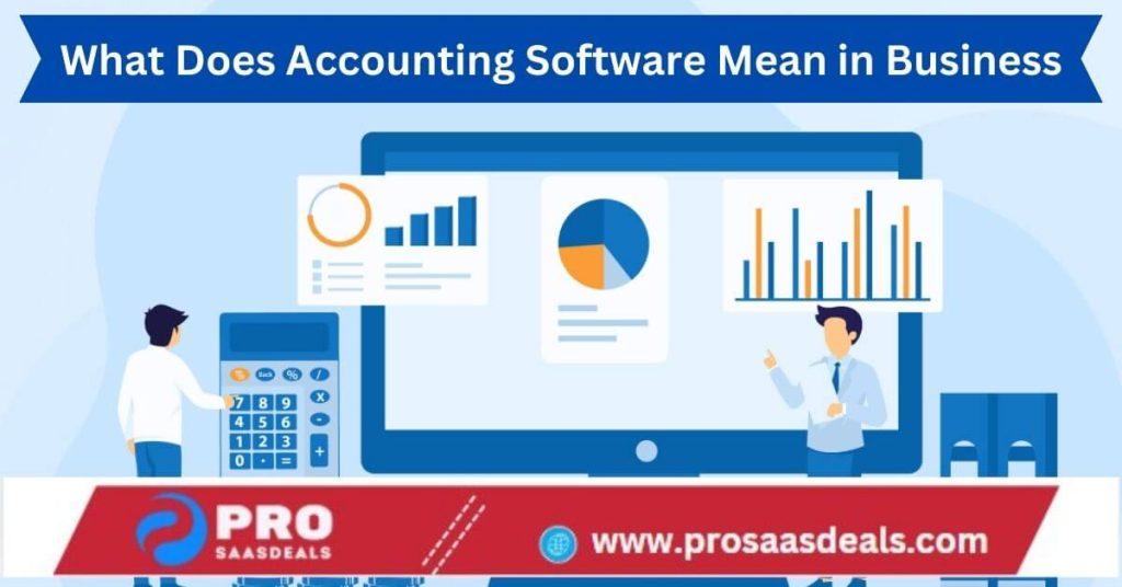 What Does Accounting Software Mean in Business