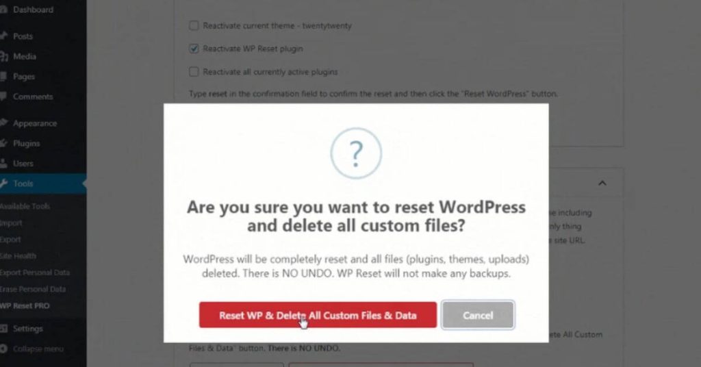 WP Reset Pro Affiliate Earnings